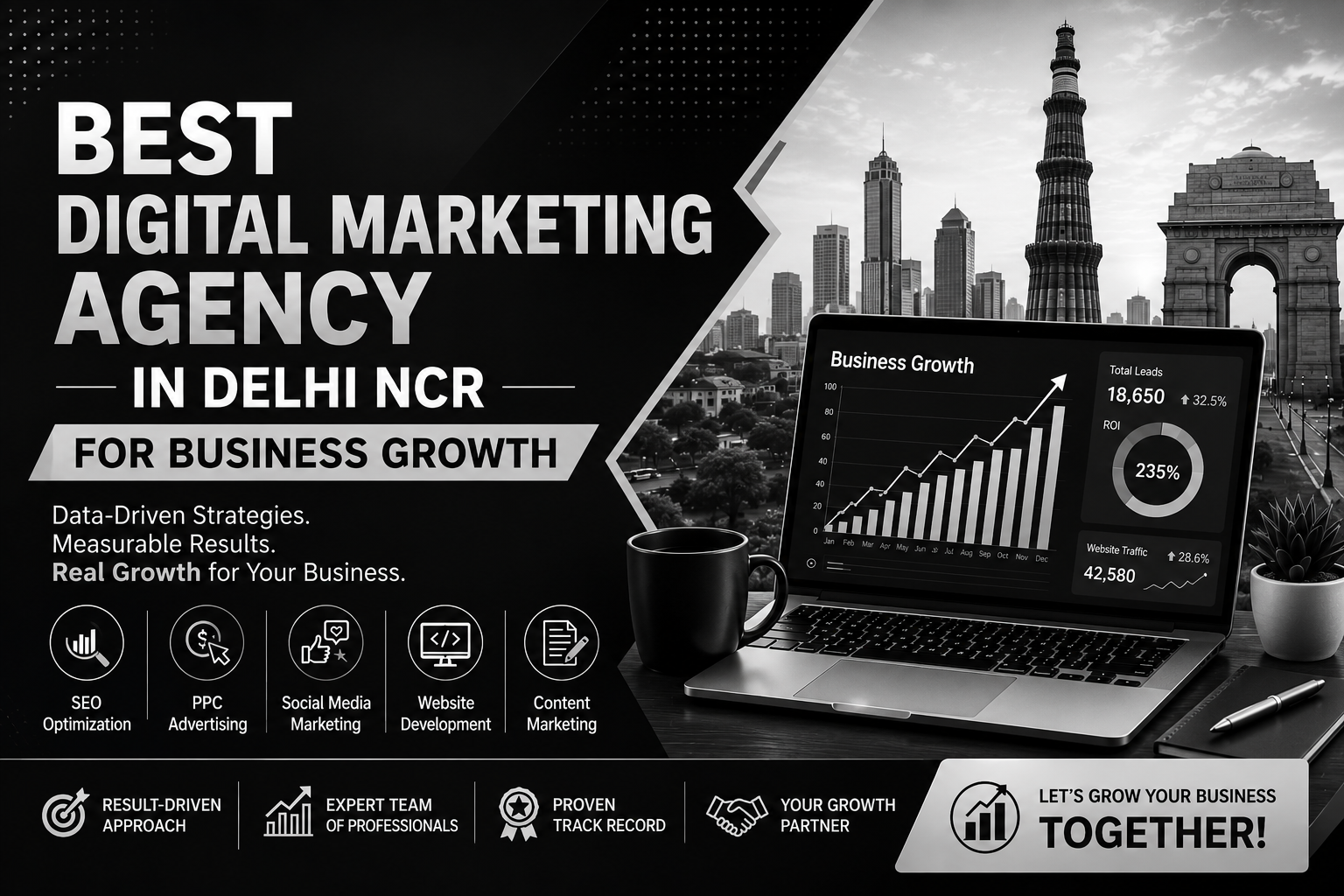 Best Digital Marketing Agency in Delhi NCR for Business Growth